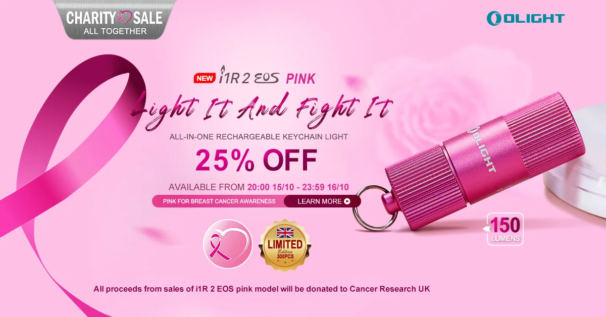 Join us and save lives - i1R 2 Pink Charity Sale