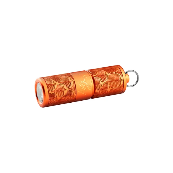 iTHX Orange Keychain EDC Torch side view