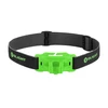 OLIGHT brand headlamp strap with a green bracket, black adjustable band