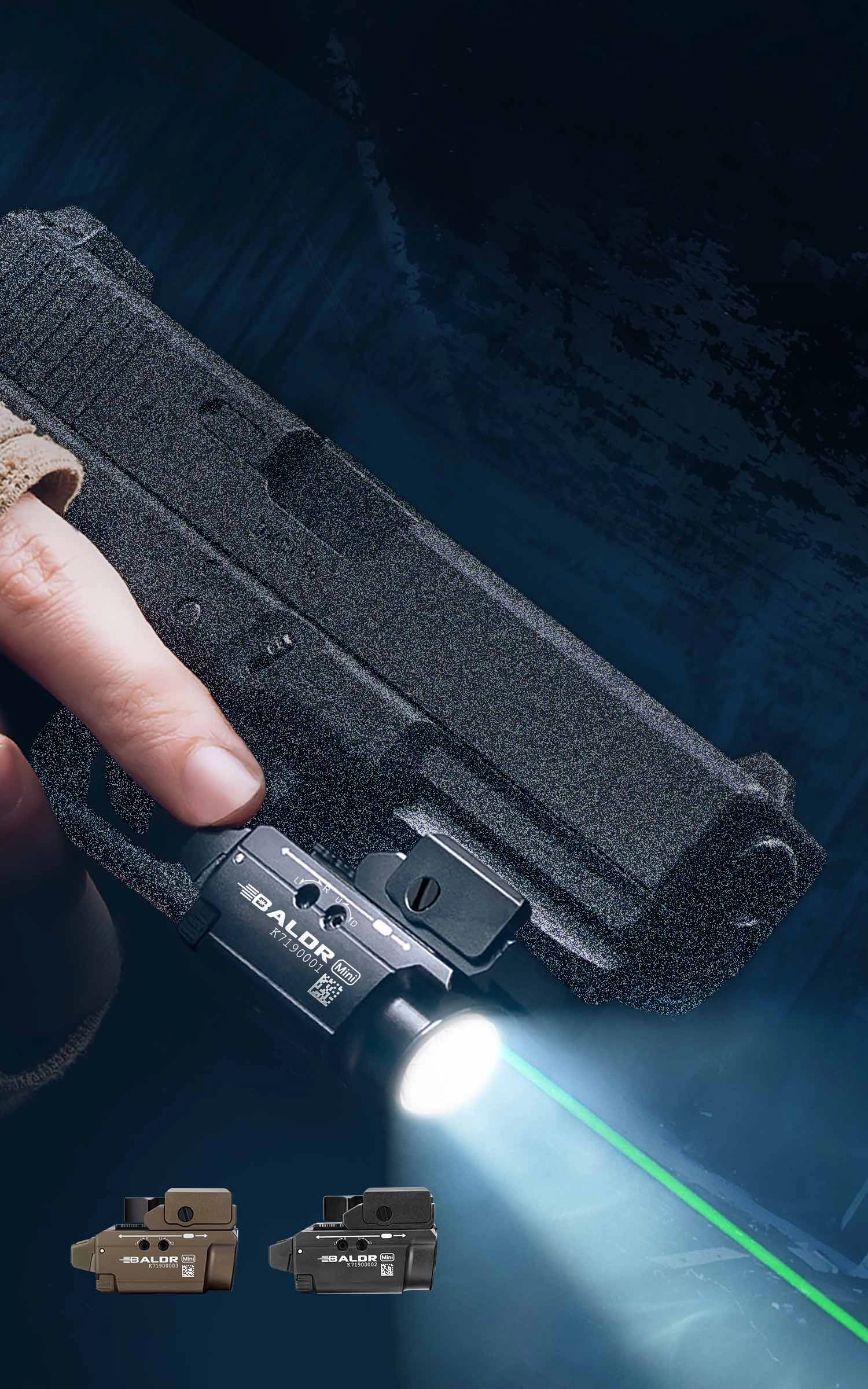 Olight Baldr Mini Powerful Green Laser Light - Olight UK