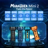 Olight Marauder Mini 2 flashlight features: floodlight, spotlight, red light, moonlight, and side light options, with a max runtime of 150 days.