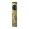 Olight Zombie Green and Bronze ArkPro Flat EDC Flashlight Front View with Laser UV and LED Light for Everyday Carry
