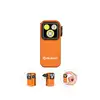 Olight Orange Oclip Pro EDC Flashlight with Multiple Lighting Modes for Everyday Carry and Hands-Free Lighting