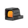 Olight Osight SE DPP enclosed red dot sight with orange tinted lens on a white background