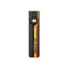 Olight Arkfeld Pro flashlight in black with gold accents and a red/yellow stripe, multiple light modes, compact design