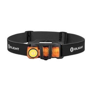 Perun 2 Mini Headtorch Orange front view