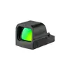 Olight Black Osight K Red Dot Sight Isometric View featuring Green Coated Lens and Side Buttons for Precision Shooting