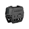 Olight Osight R enclosed red dot sight mounted on a black picatinny riser mount against a white background
