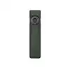 Olight Arkfeld Ultra Flashlight in Military Green, top-down view for EDC and tactical use.