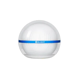 Sphere smart LED table lamp with rainbow gradient light effect, controlled by a smartphone app via Bluetooth