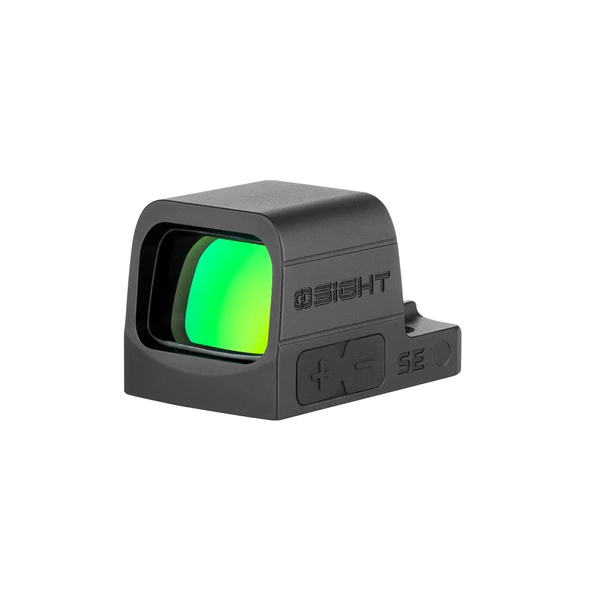 Olight Black Osight SE Red Dot Sight with Green Lens for Enhanced Shooting Accuracy