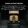 Olight Black Osight SE Reflex Sight Red Dot view with intuitive low power indication on a target at the shooting range