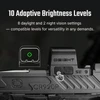Olight Osight SE Red Dot Sight Side View with 10 Adaptive Brightness Levels for Day and Night Vision