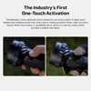 Olight Marauder 3 flashlight with capacitive touch sensing and rotary unlock options.