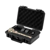 Olight Javelot Turbo 2 camouflage flashlight kit in an open hard case, ready for long-range illumination and tactical use.