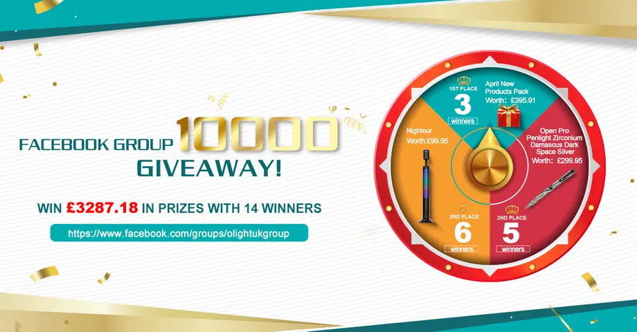 Facebook Group 10K GIVEAWAY