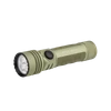 Olight OD Green Seeker Ultra Flashlight Isometric View with Textured Grip and Side Switch for Outdoor Search and Rescue
