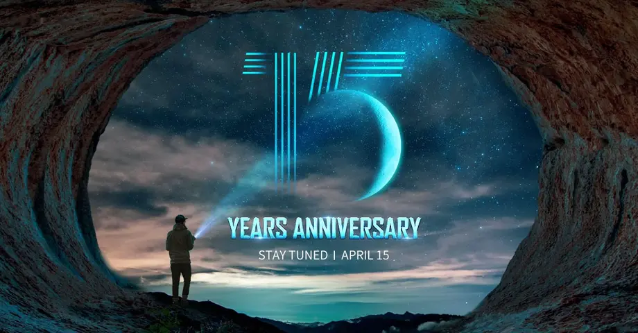 Olight 15th Anniversary - Years Together!