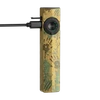 Olight Gold and Green Distressed ArkPro EDC Flashlight Charging with USB-C Cable for Everyday Carry Use