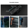 Olight Black Oclip Pro Holster for Perun 3 Mini and Seeker 4 Pro, Versatile Clip for Easy Carry, Car Charging, and Wall Mount