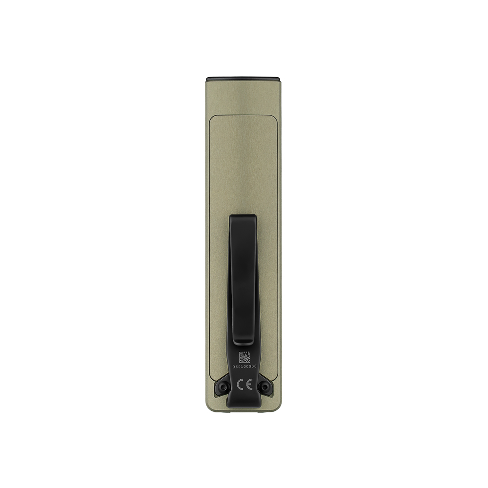 Arkfeld Ultra Flat EDC Torch 1400LM LED UV Green Laser Flashlight