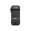 Olight Black OCLIP PRO Front View with Logo for Secure Attachment and Everyday Carry