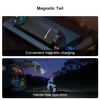 Olight flashlight magnetic tail for convenient charging and hands-free operation in a car or outdoor setting
