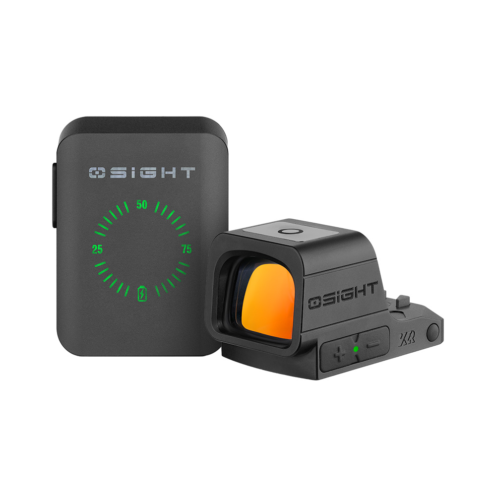 Olight Black Osight XR Red Dot Sight with Charging Case for Precision Shooting