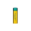 Ostation B Pro rechargeable Ni-MH battery in gold and green, vertical view