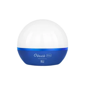 Olight Obulb Pro portable blue rechargeable LED globe lantern light with magnetic base
