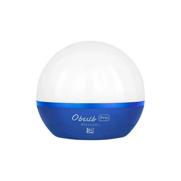 Olight Obulb Pro portable blue rechargeable LED globe lantern light with magnetic base