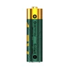 DOSTATION Ecolast AA rechargeable battery, 3150mWh, 2100mAh, green and gold design
