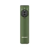 Green Olight Arkfeld Pro flashlight, portable LED light, UV light, green laser pointer