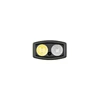 Compact LED work light with dual beams: warm white flood and cool white spot. Magnetic base, USB-C rechargeable.