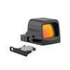 Olight Black Osight SE Reflex Sight with Coated Lens and Battery Tray for Precision Shooting and Tactical Use