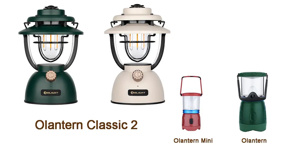 Olantern Classic 2 VS Olantern Mini VS Olantern