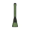 Olight Green Javelot Turbo 2 Flashlight Front View with Textured Grip and Pocket Clip for Outdoor and Tactical Use