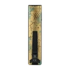 Olight Gold and Green Distressed ArkPro Flashlight Back View with Pocket Clip for Everyday Carry and Outdoor Use