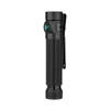 Olight Black Baton 4 Pro Premium Edition flashlight with textured grip and pocket clip for everyday carry