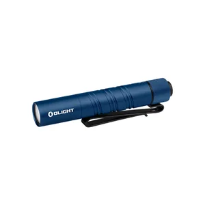 Olight Blue I3T 2 Flashlight with Pocket Clip for Everyday Carry and Emergency Lighting
