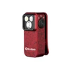 Olight Red OCLIP PRO clip light with patterned body, showing three LEDs and control knob for versatile hands-free work illumination.