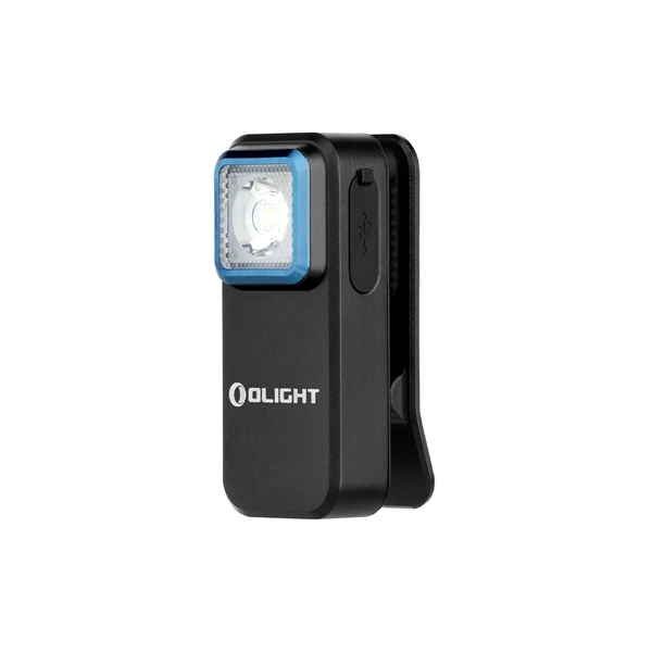 Olight Oclip Orange Clip Light with White & Red Light, 300 Lumens, 70 Meters