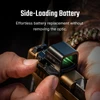 Olight Osight SE Red Dot Sight with Side-Loading Battery being replaced on a firearm for quick, easy changes.