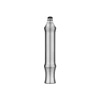 Dental impression post, metal, implantology tool, precision medical device, prosthetic component