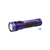 Olight Purple Seeker 4 Pro Flashlight Side View with Circuit Board Pattern for Everyday Carry and Outdoor Lighting