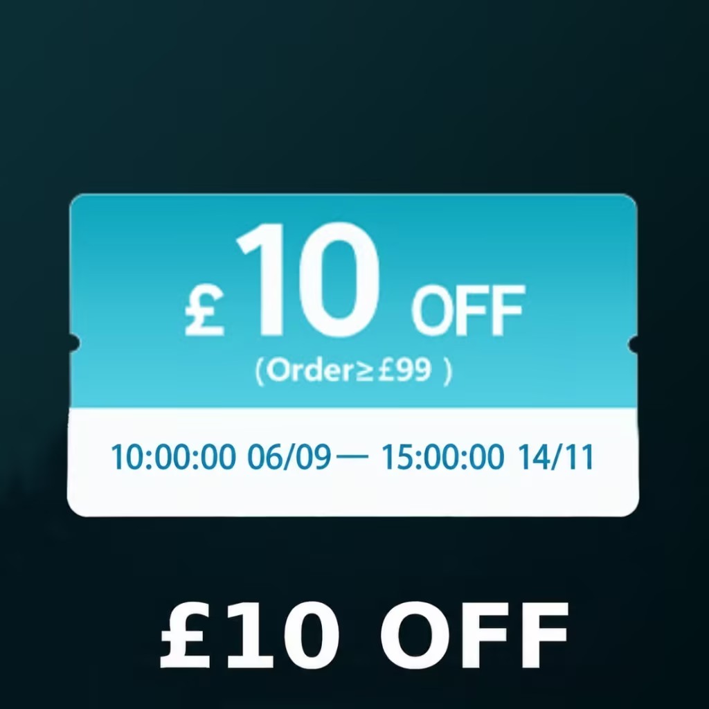 £99 - £10 Voucher