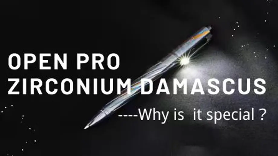 Why is Open Pro Zirconium Damascus so special?