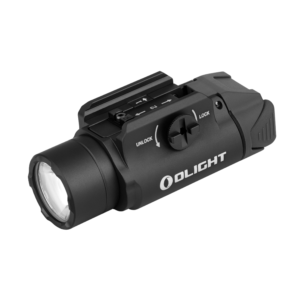 PL-3R Tactical Light Black side view