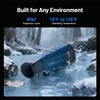 TS004 Pro thermal monocular, IP67 waterproof device in icy water with splashing, built for any environment.