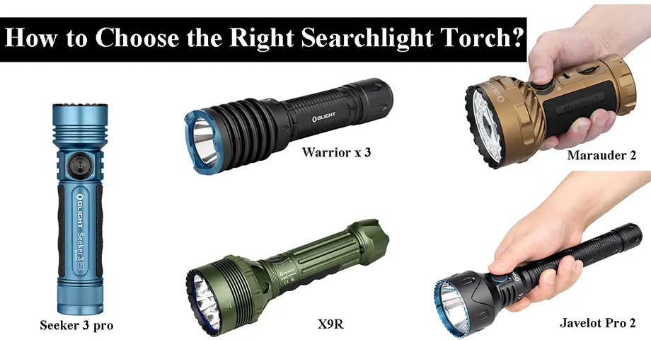 How to Choose the Right Olight Searchlight Torch?